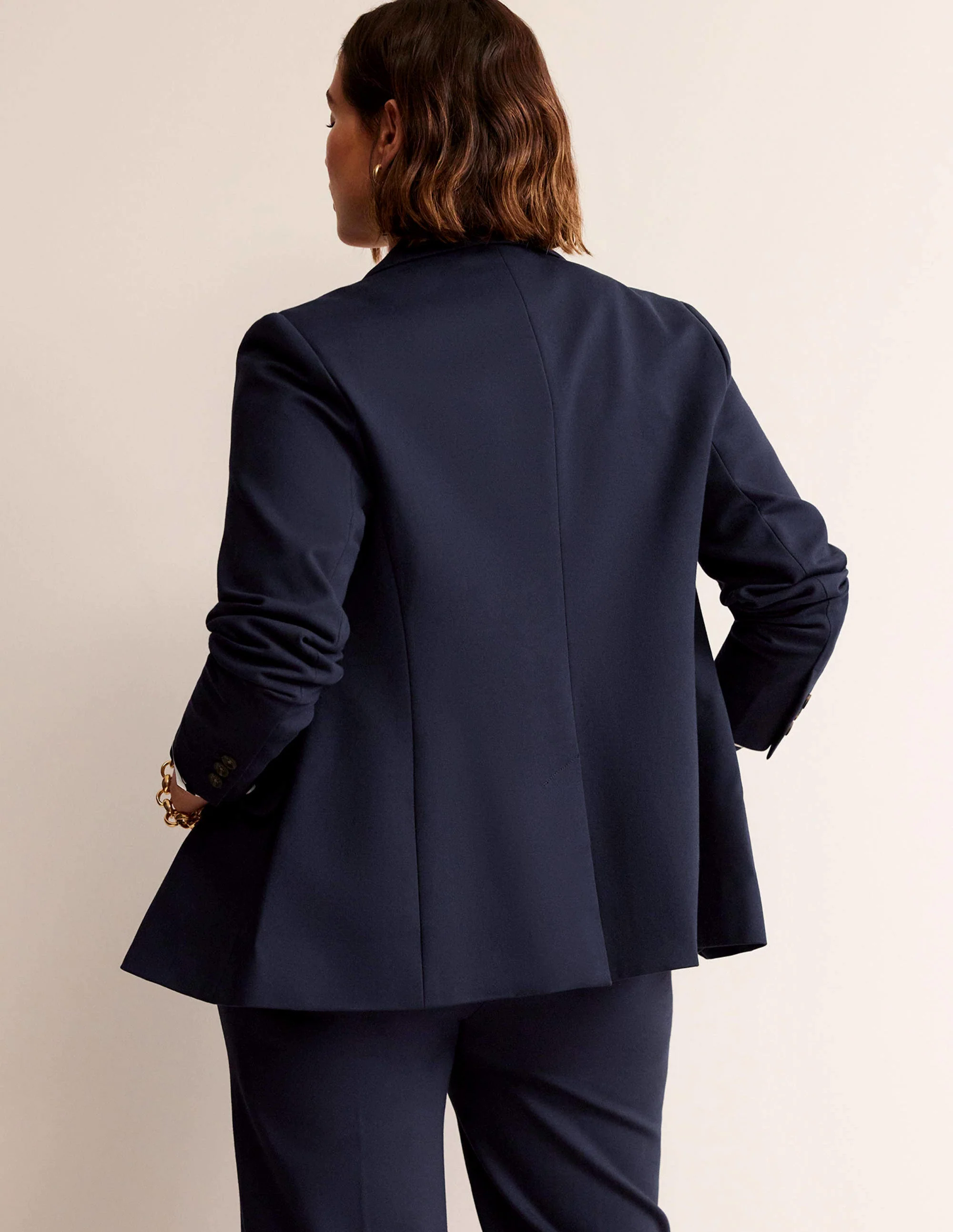 Marylebone Ponte Blazer-Navy Marylebone Ponte Blazer-Navy