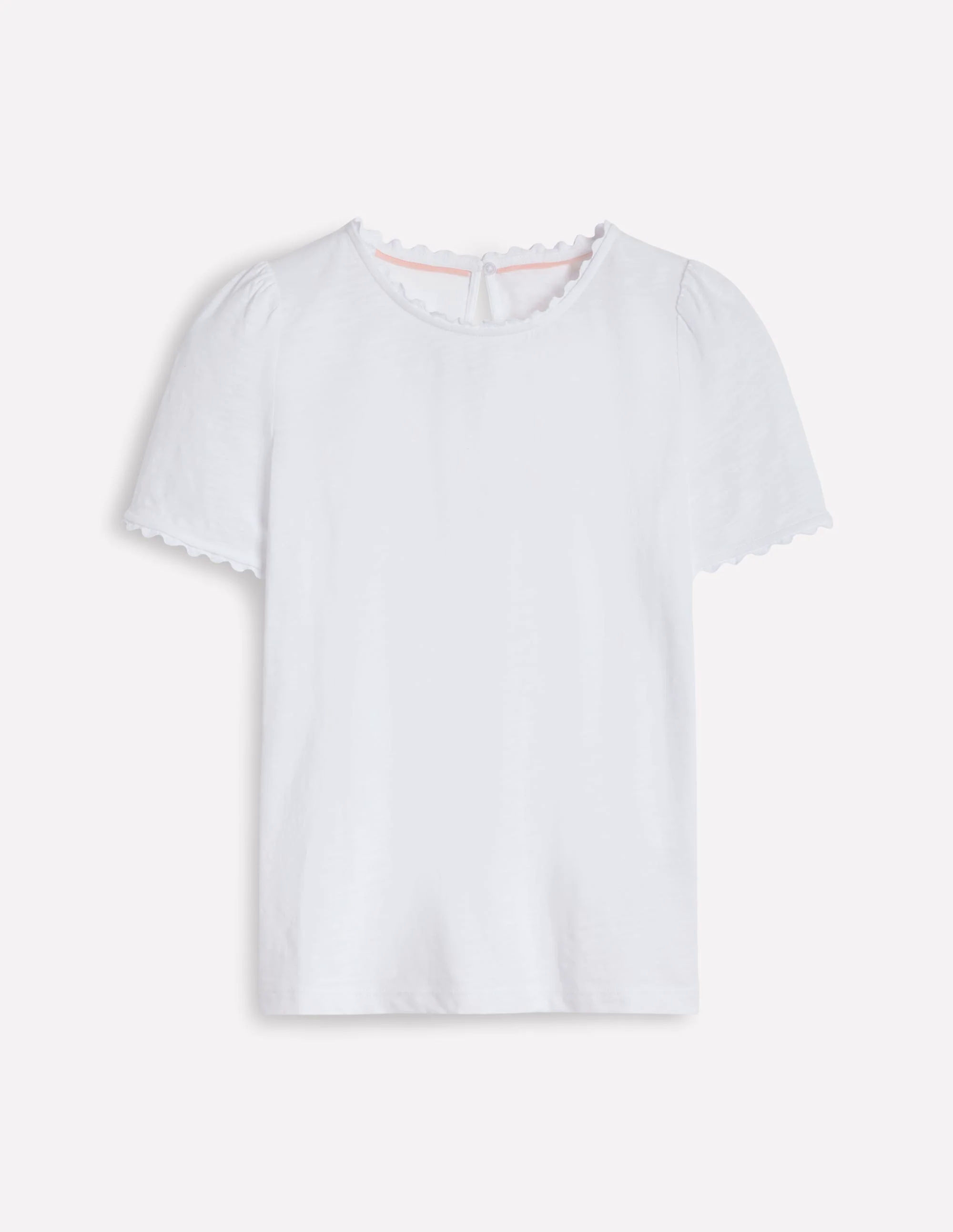 Ali Ricrac T-shirt-White Ali Ricrac T-shirt-White