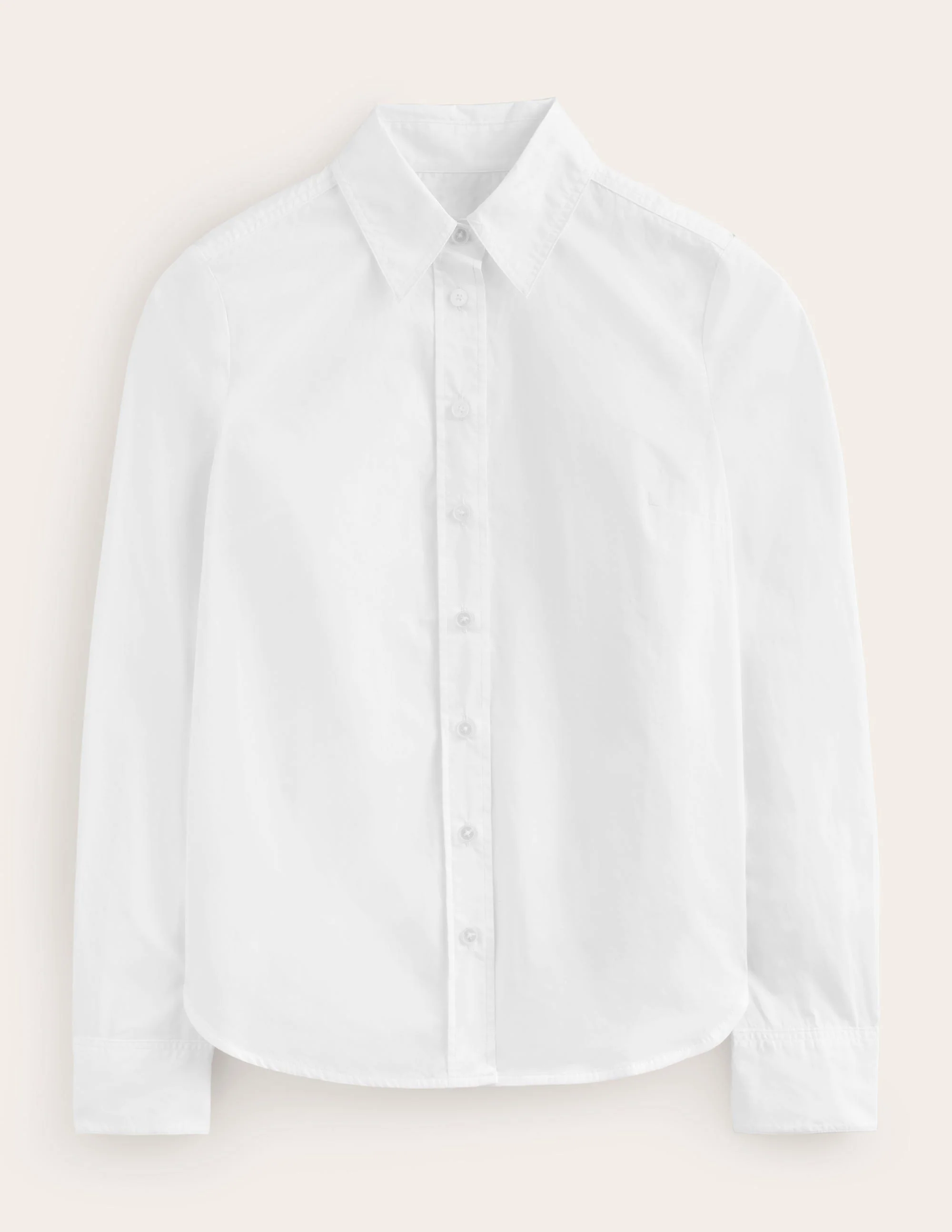 Sienna Cotton Shirt-White