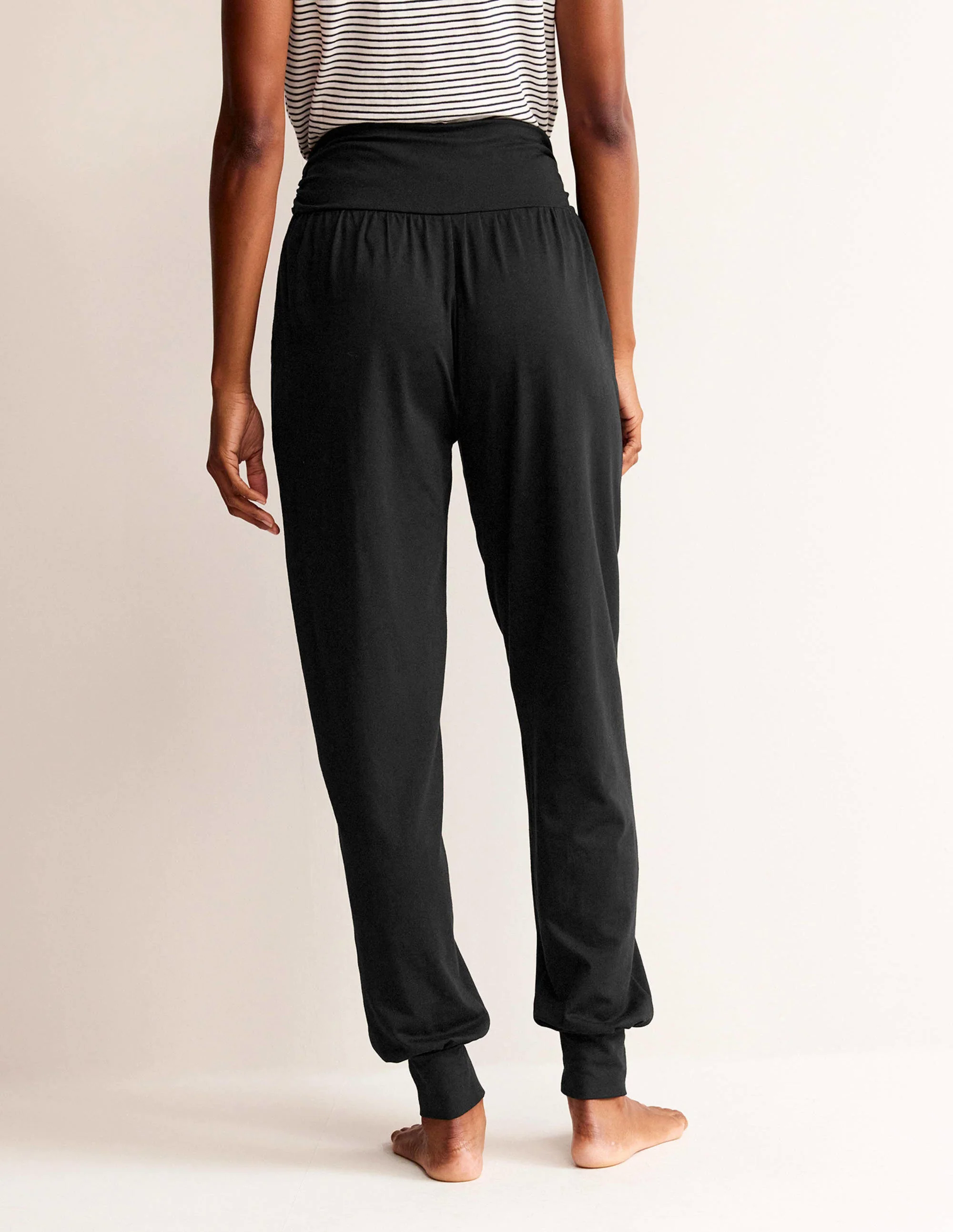Hareem Jersey Sweatpants-Black Hareem Jersey Sweatpants-Black