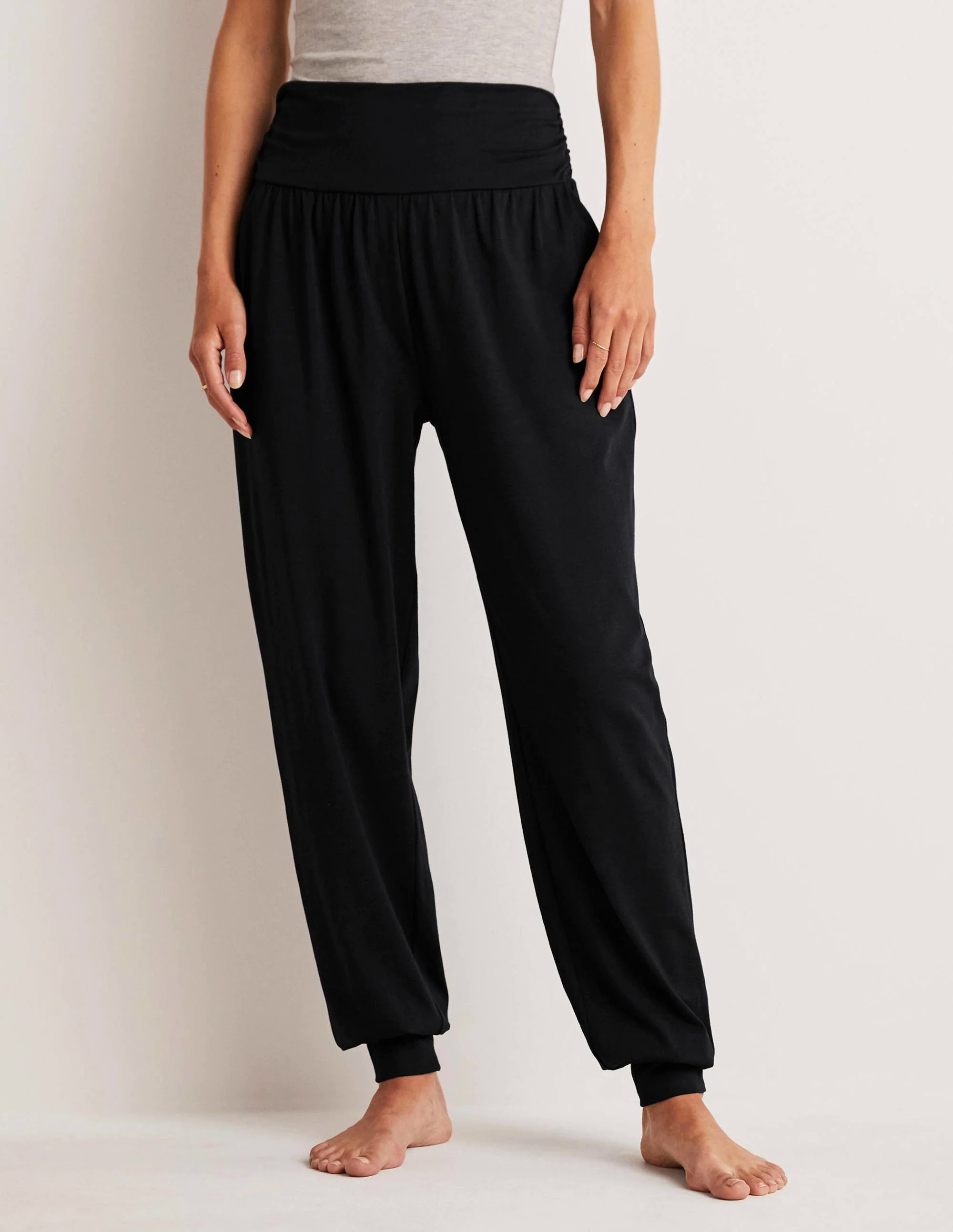Hareem Jersey Sweatpants-Black Hareem Jersey Sweatpants-Black