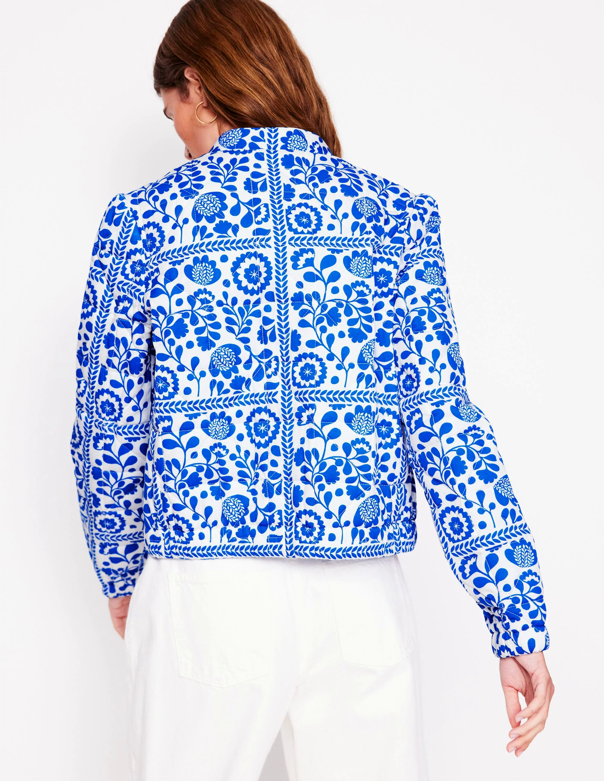 Highbury Quilted Jacket-Vine Tile Highbury Quilted Jacket-Vine Tile