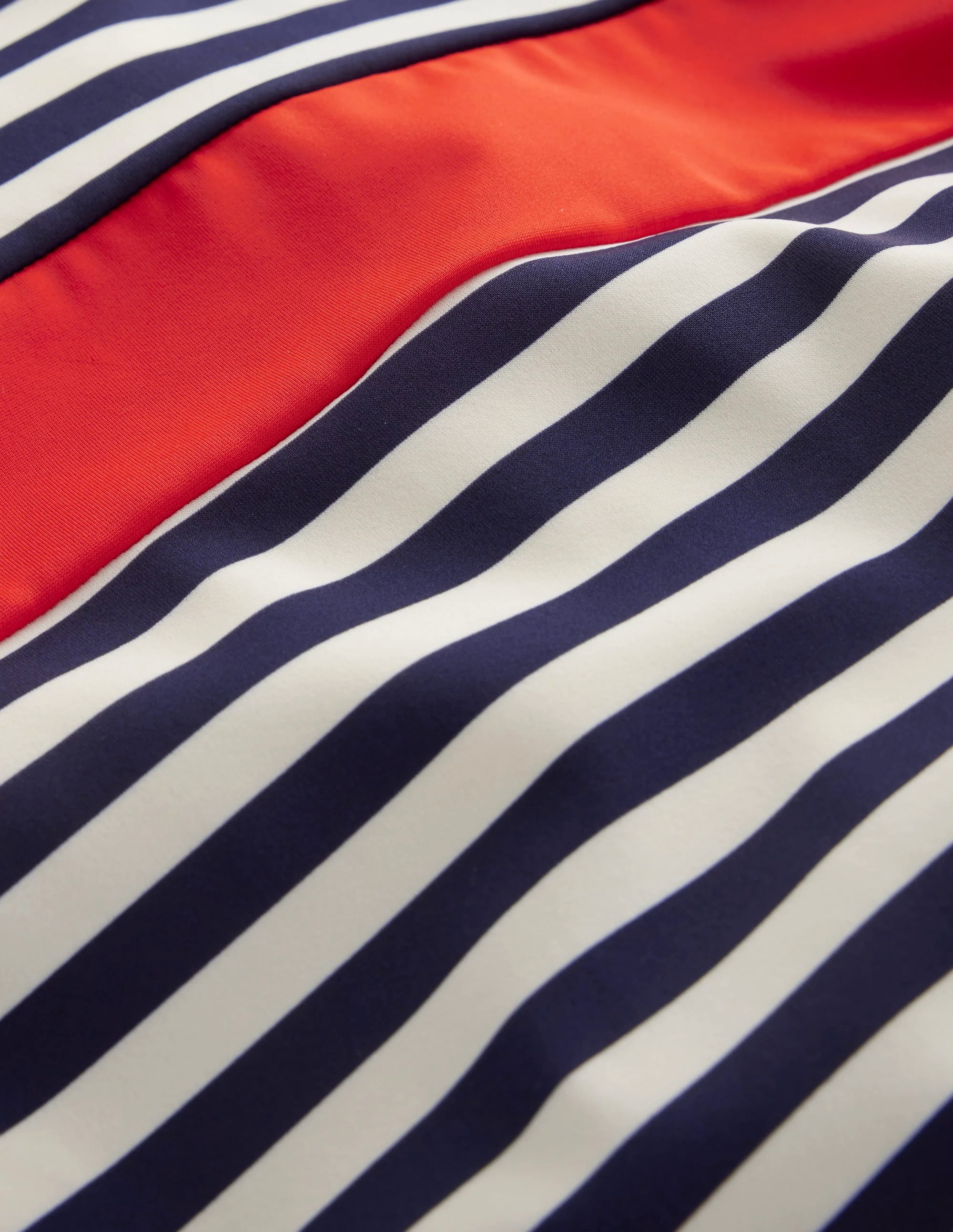 Santorini Halterneck Swimsuit-Red, Navy Stripe Santorini Halterneck Swimsuit-Red, Navy Stripe