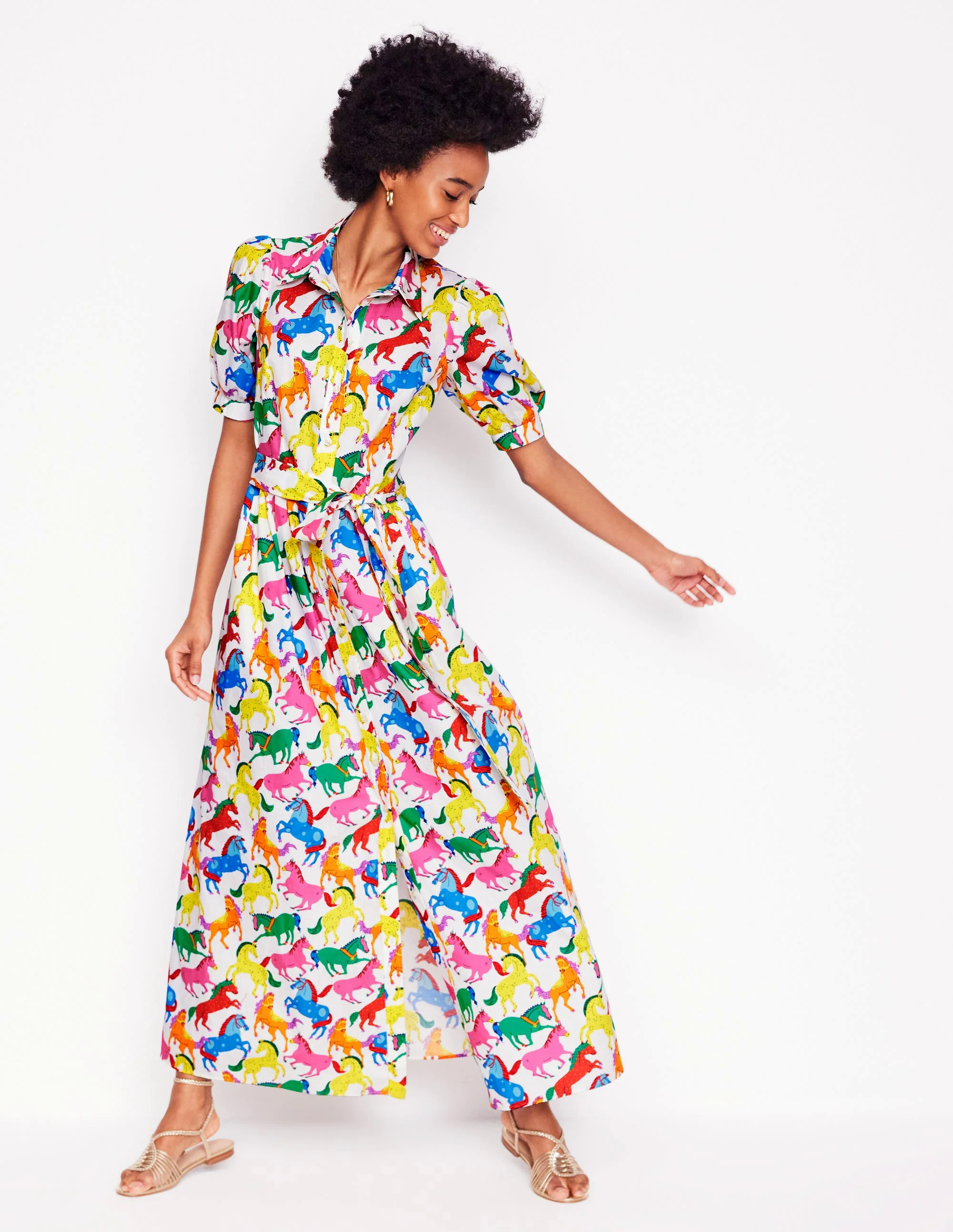 Alexa Maxi Shirt Dress-Multi, Pony Club Alexa Maxi Shirt Dress-Multi, Pony Club