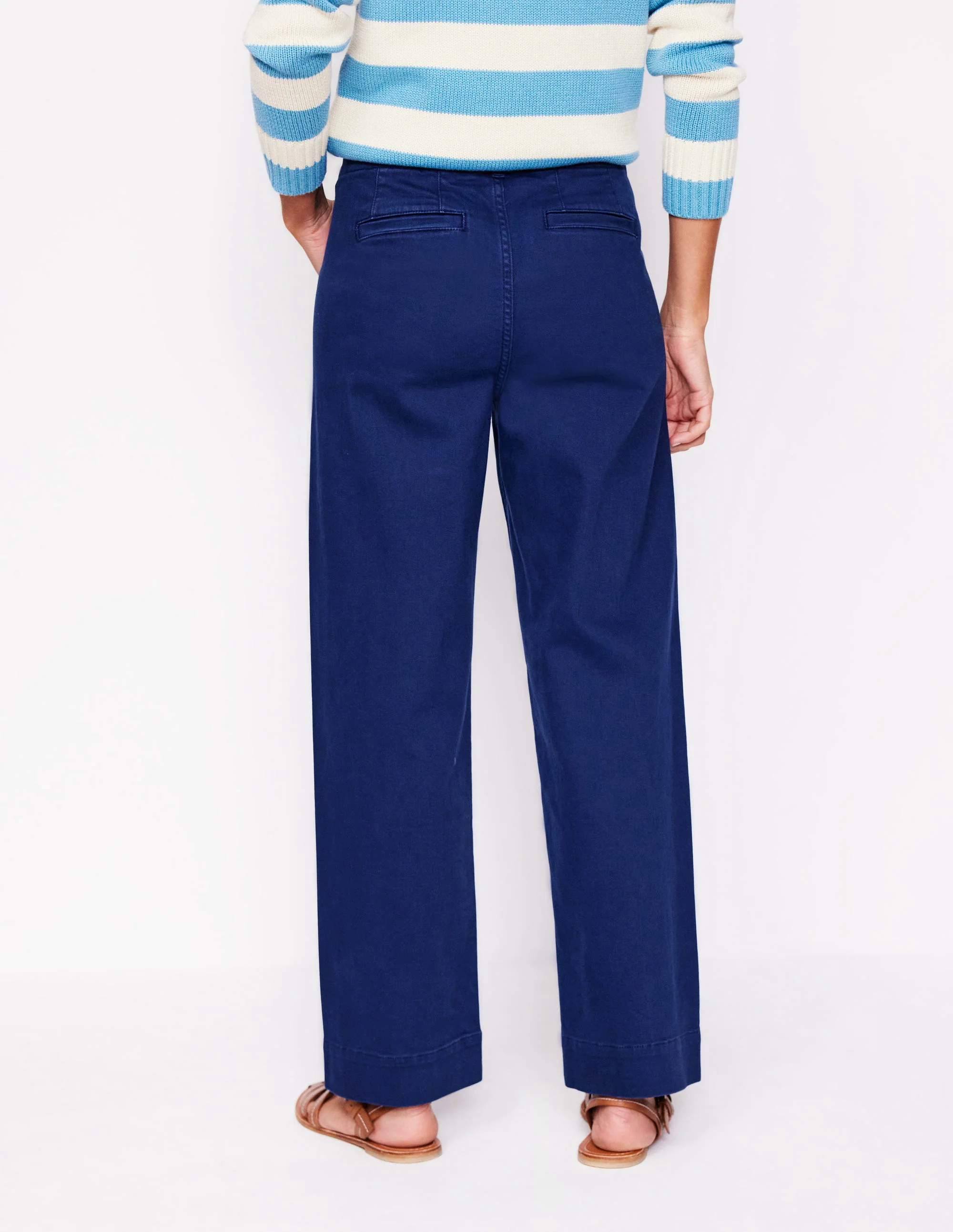 Primrose Patch Pocket Pants-Navy Primrose Patch Pocket Pants-Navy