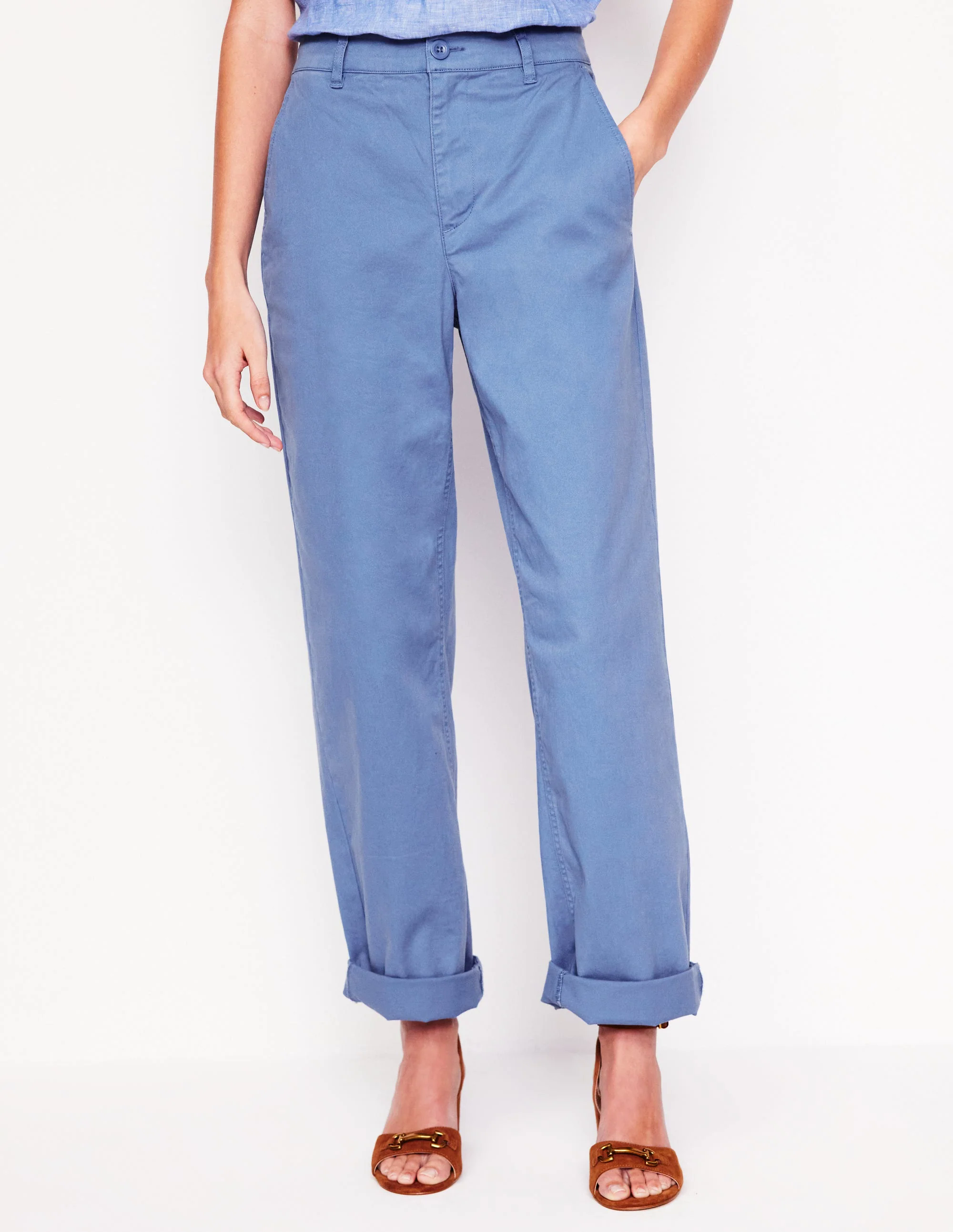 Barnsbury Chino Pants-Blue River Barnsbury Chino Pants-Blue River