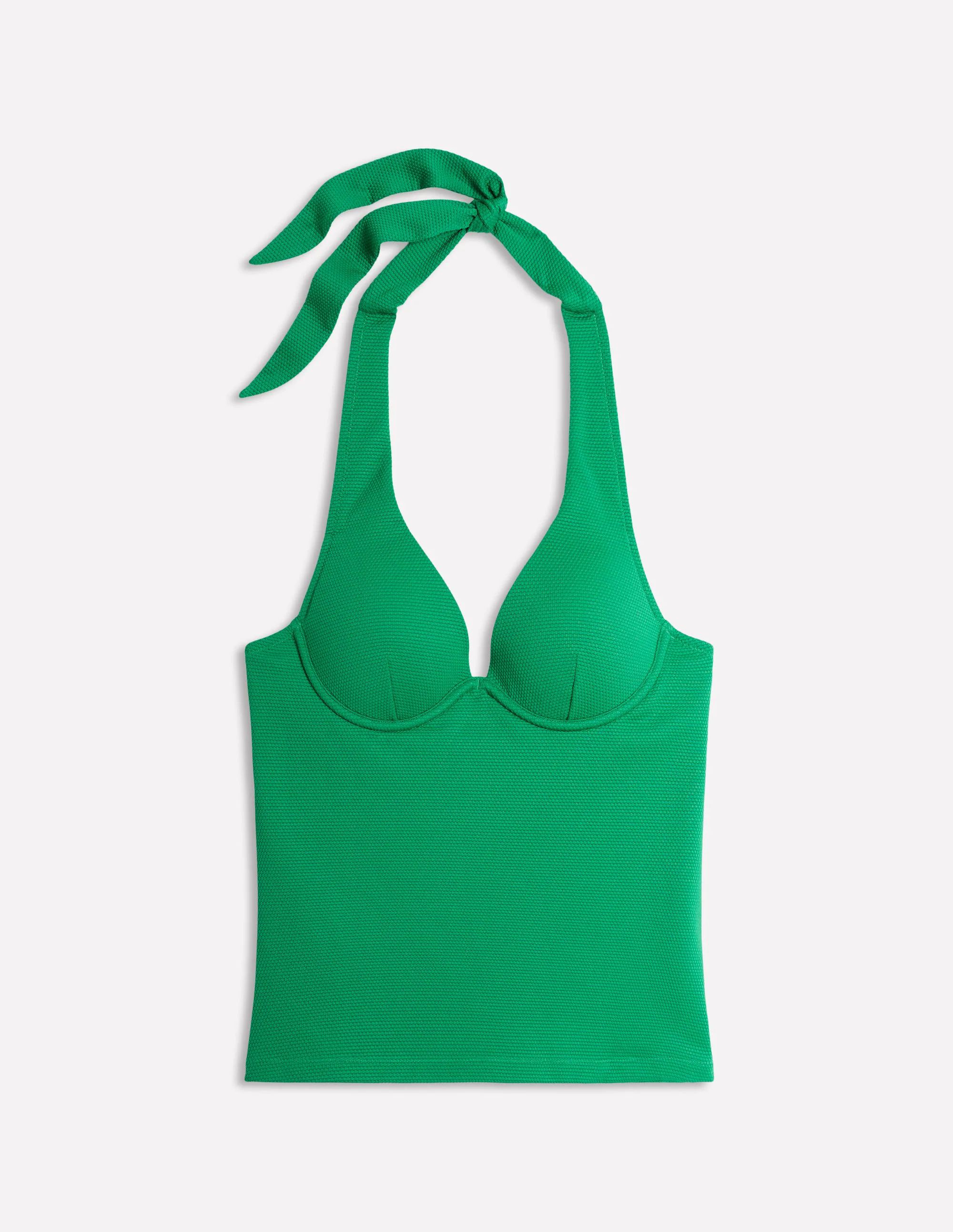 Enhancer Tankini Top-Bright Green Enhancer Tankini Top-Bright Green