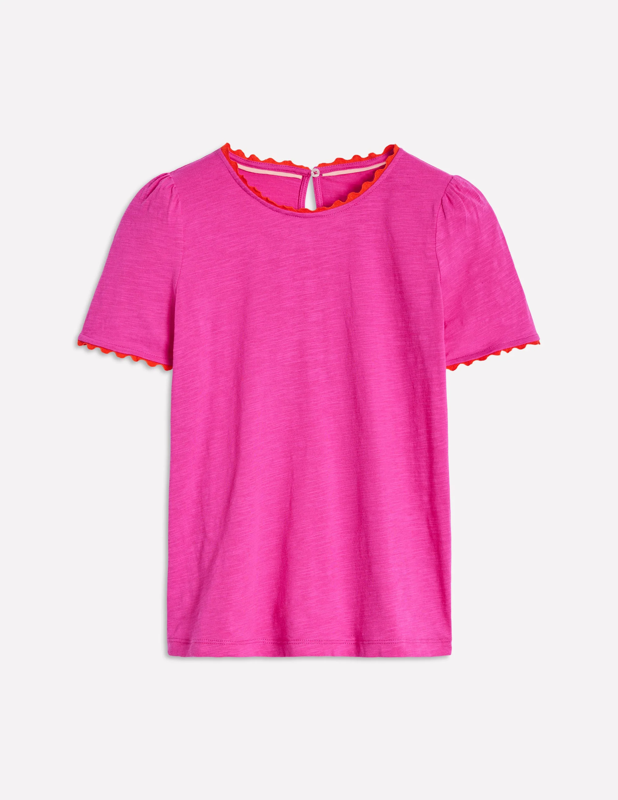 Ali Ricrac T-shirt-Cosmos Pink Ali Ricrac T-shirt-Cosmos Pink