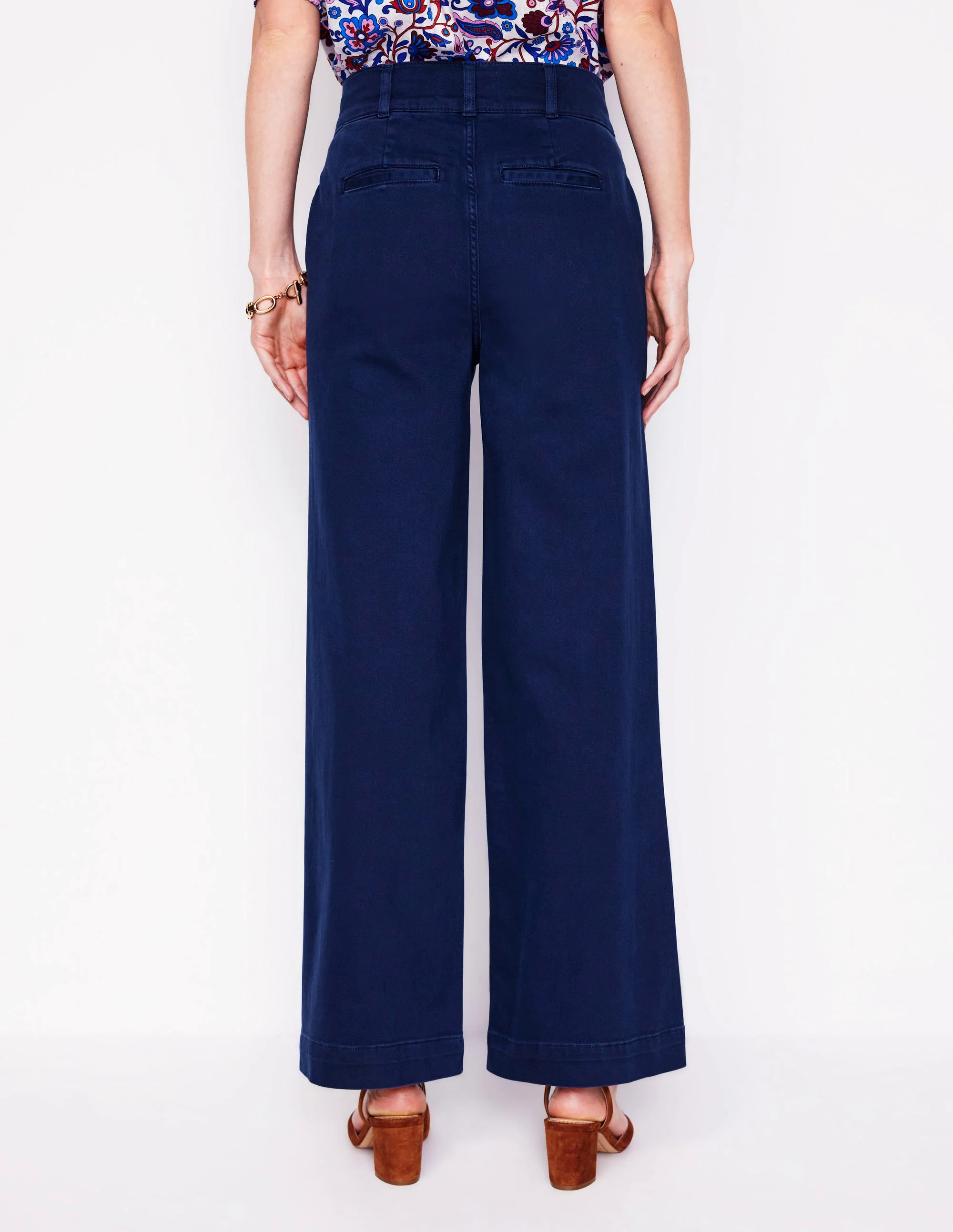 Wide Leg Cargo Pants-Navy Wide Leg Cargo Pants-Navy