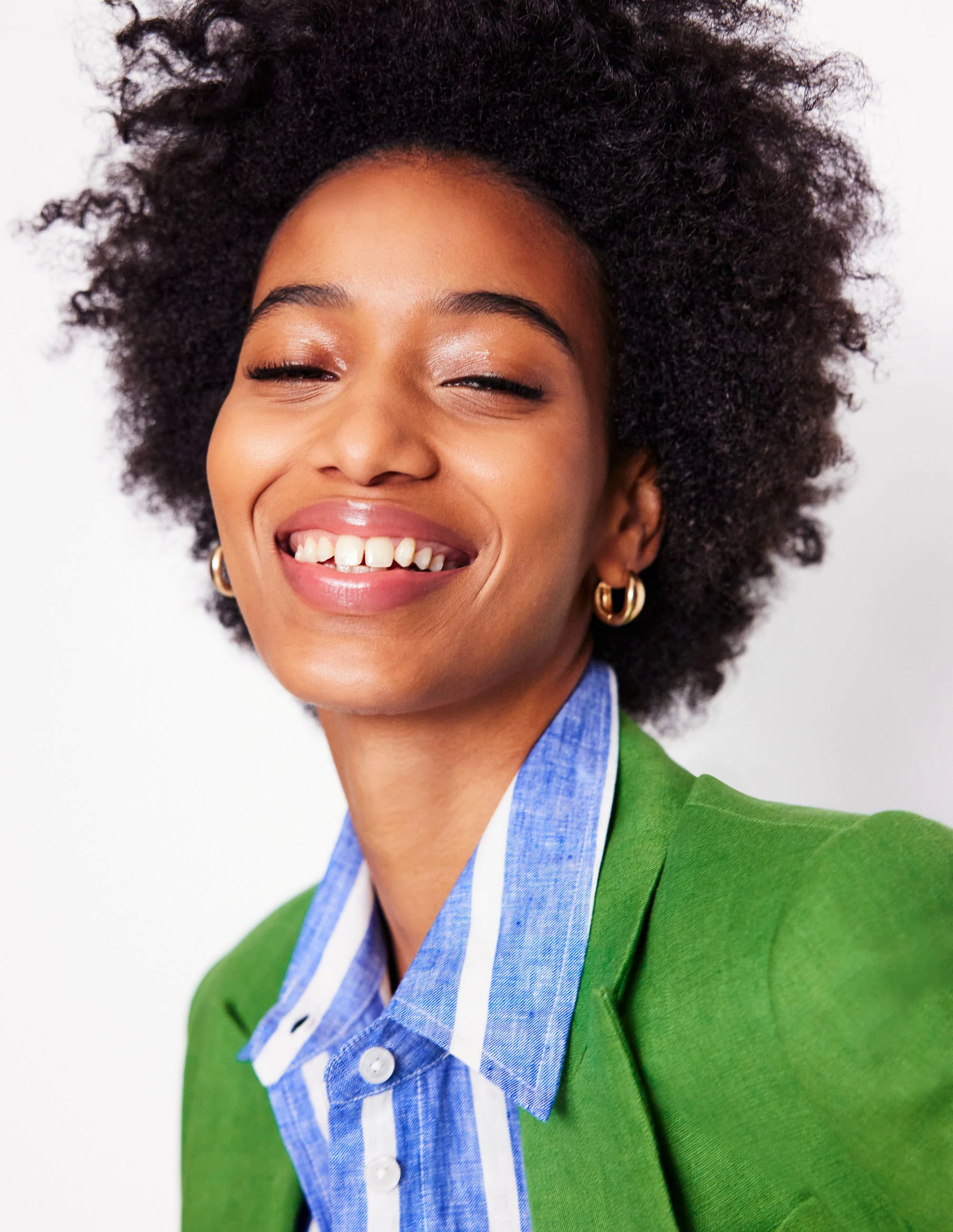 Stamford Linen Blazer-Iguana Green