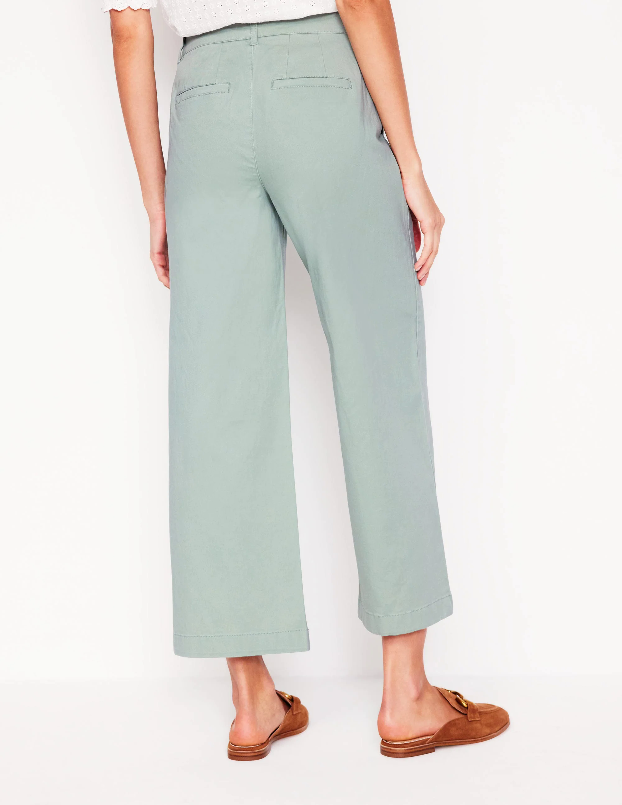Barnsbury Crop Chino Pants-Soft Jade Barnsbury Crop Chino Pants-Soft Jade