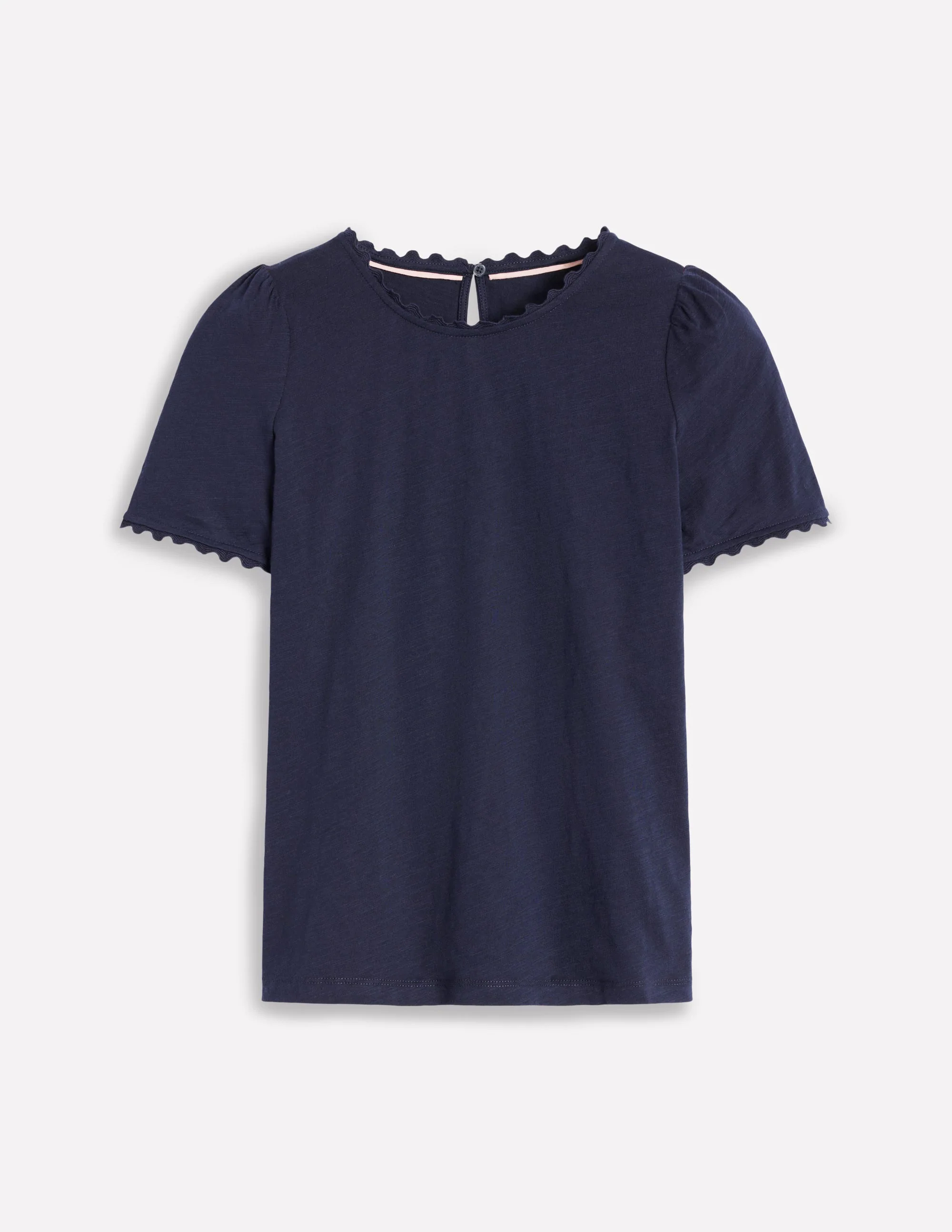 Ali Ricrac T-shirt-Navy Ali Ricrac T-shirt-Navy