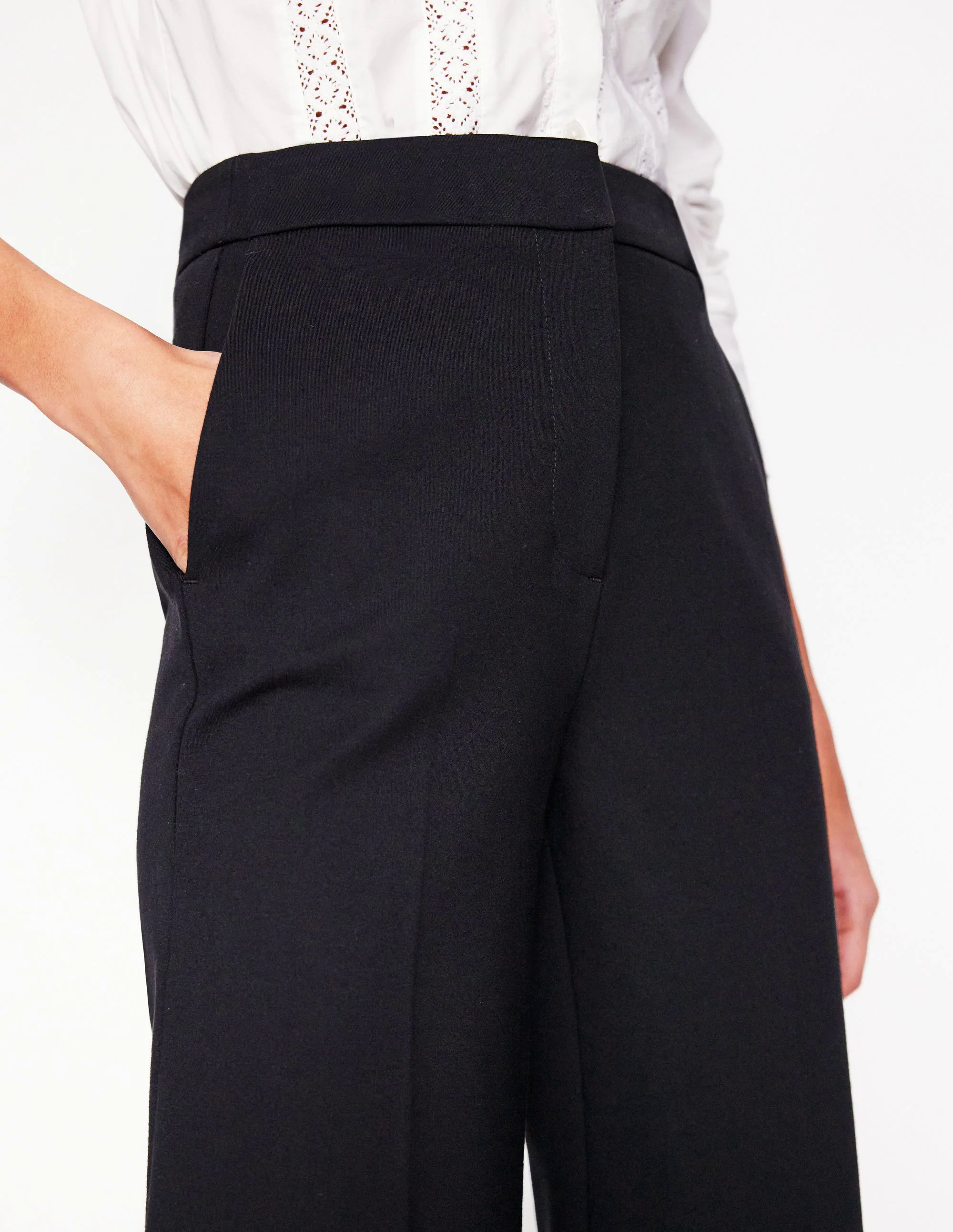 Westbourne Ponte Pants-Black