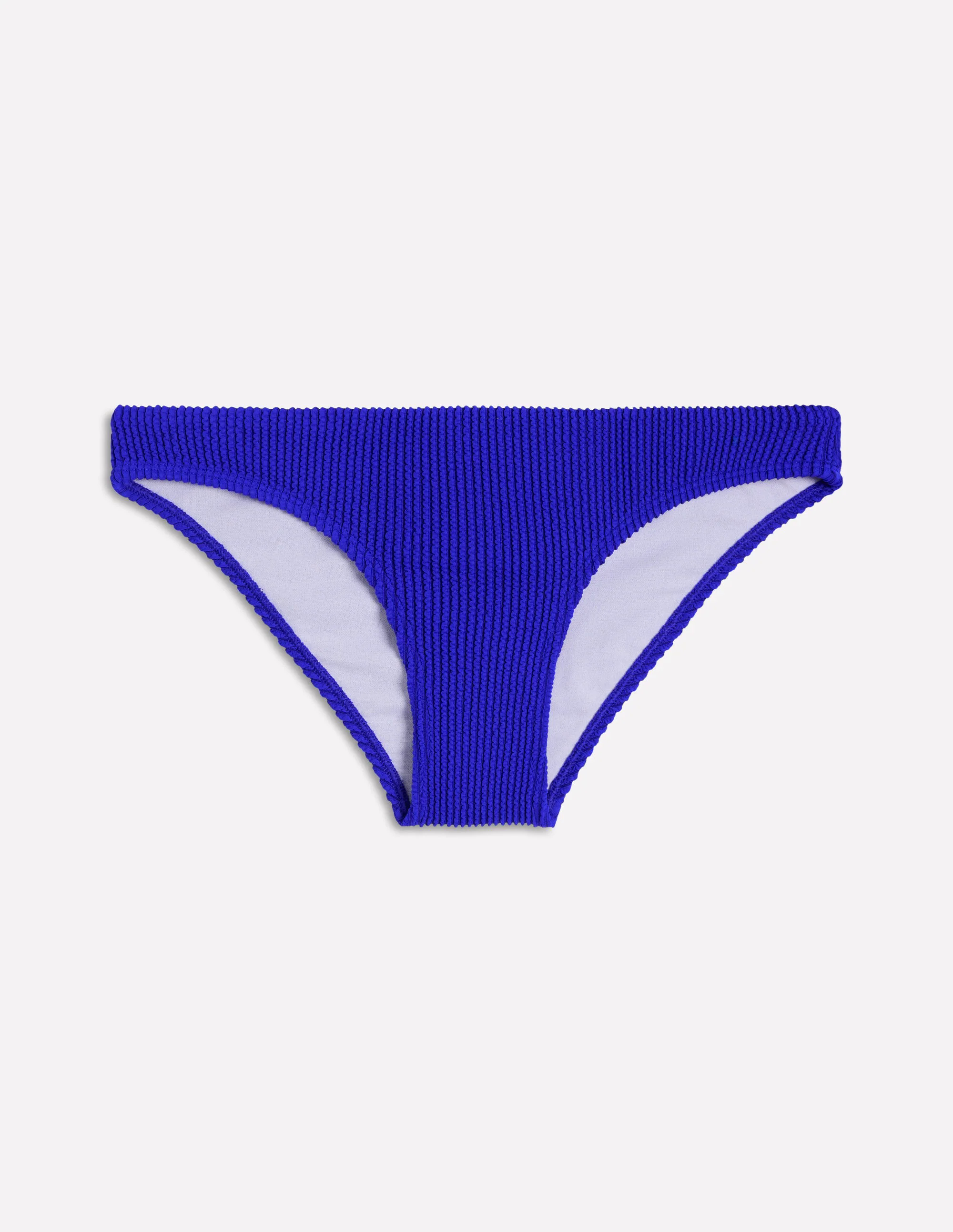 Crinkle Texture Bikini Bottoms-Colbolt