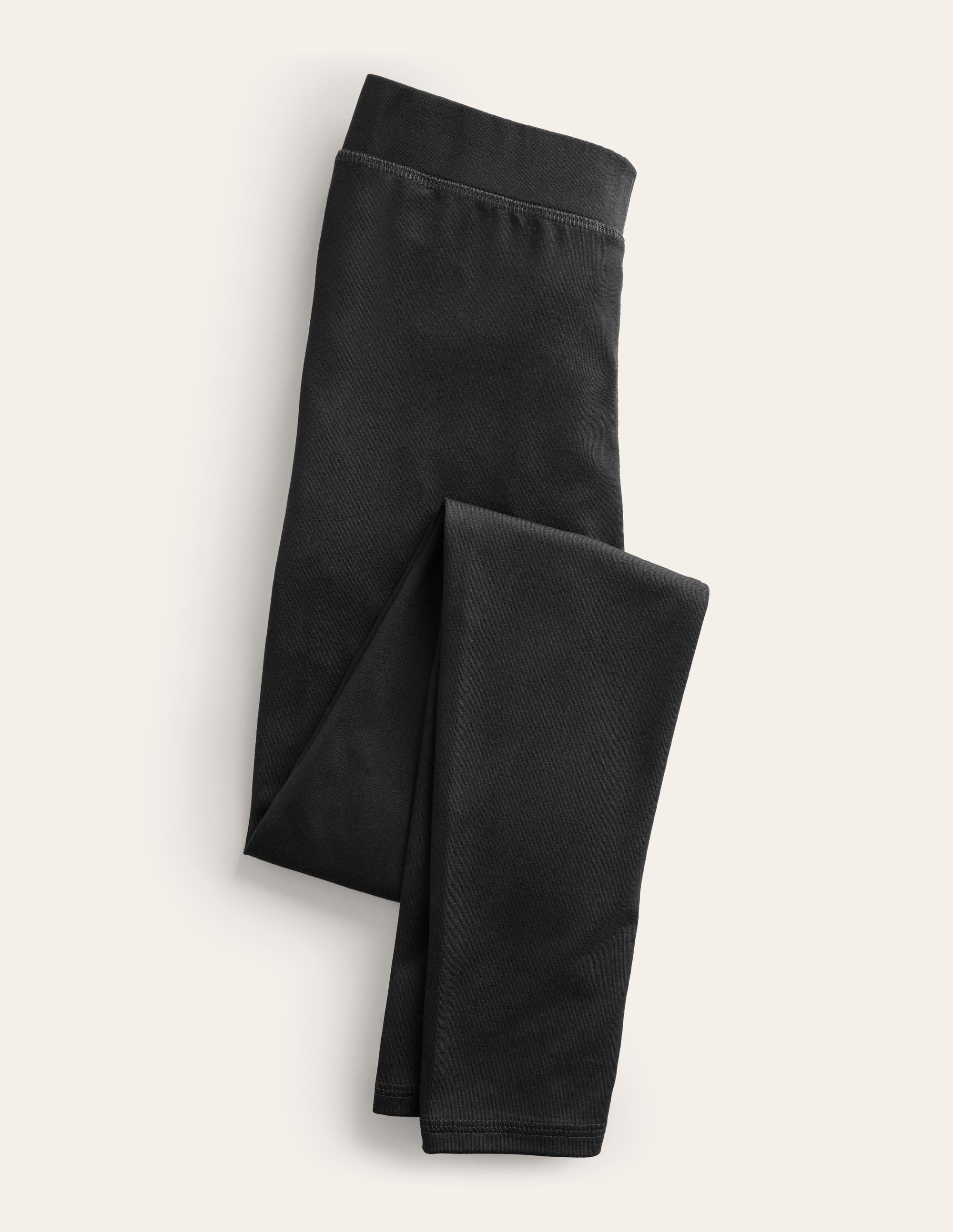 High Rise Jersey Leggings-Black High Rise Jersey Leggings-Black