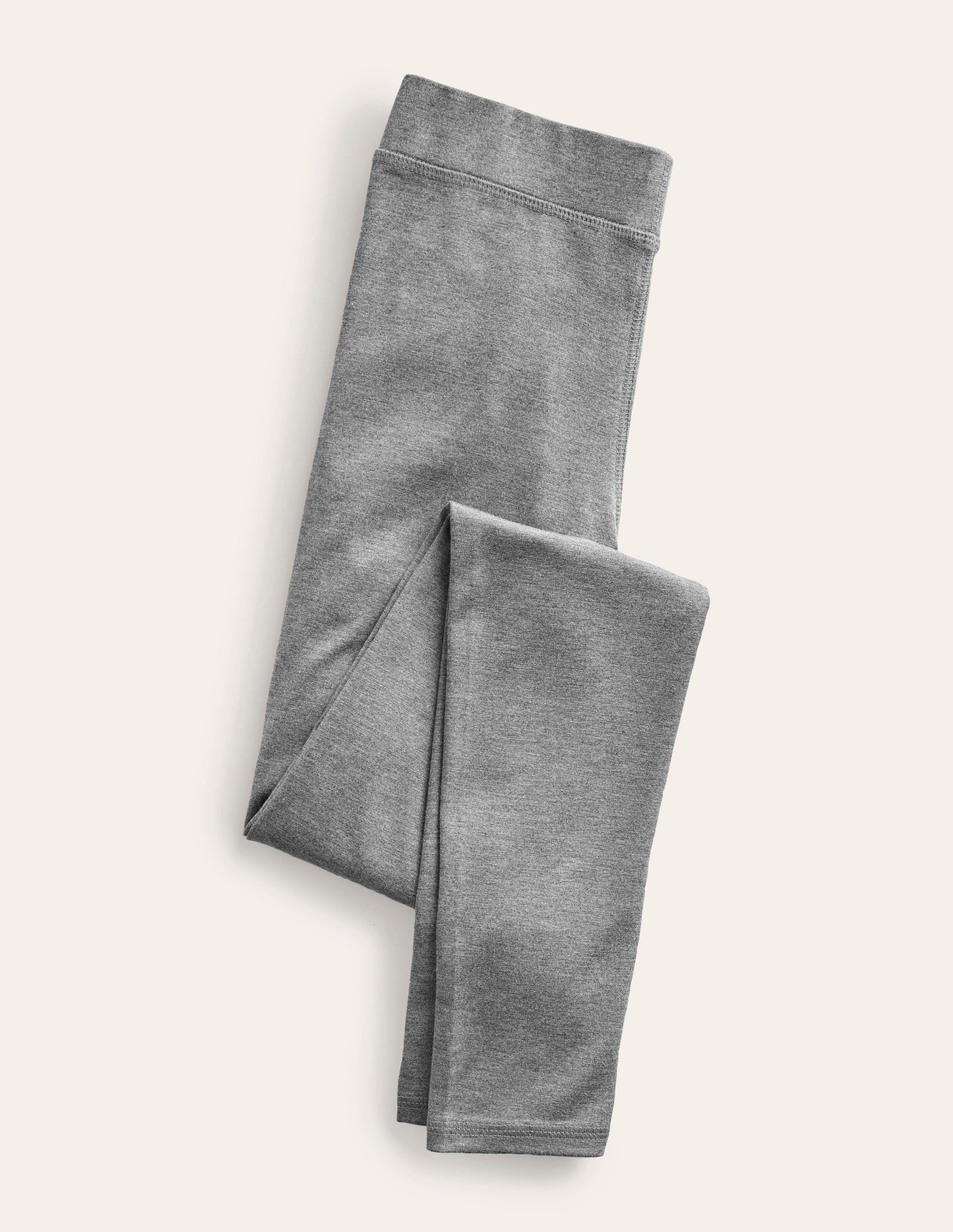 High Rise Jersey Leggings-Charcoal Marl High Rise Jersey Leggings-Charcoal Marl