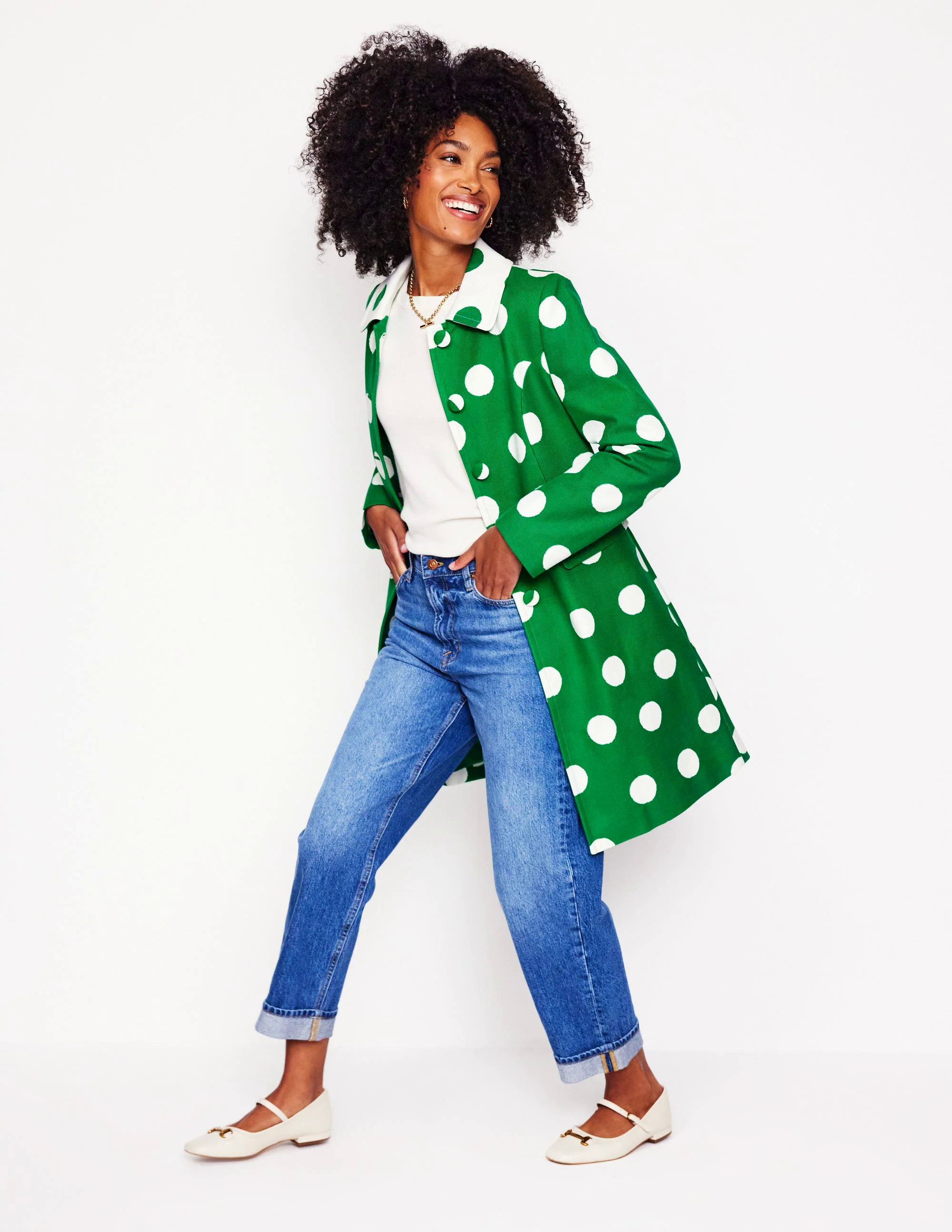 Occasion Coat-Abstract Dot Occasion Coat-Abstract Dot