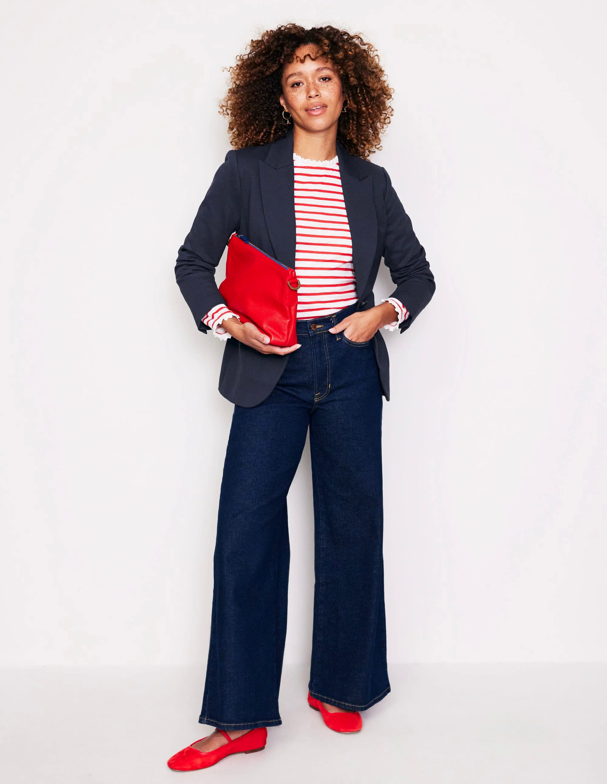 Marylebone Ponte Blazer-Navy Marylebone Ponte Blazer-Navy