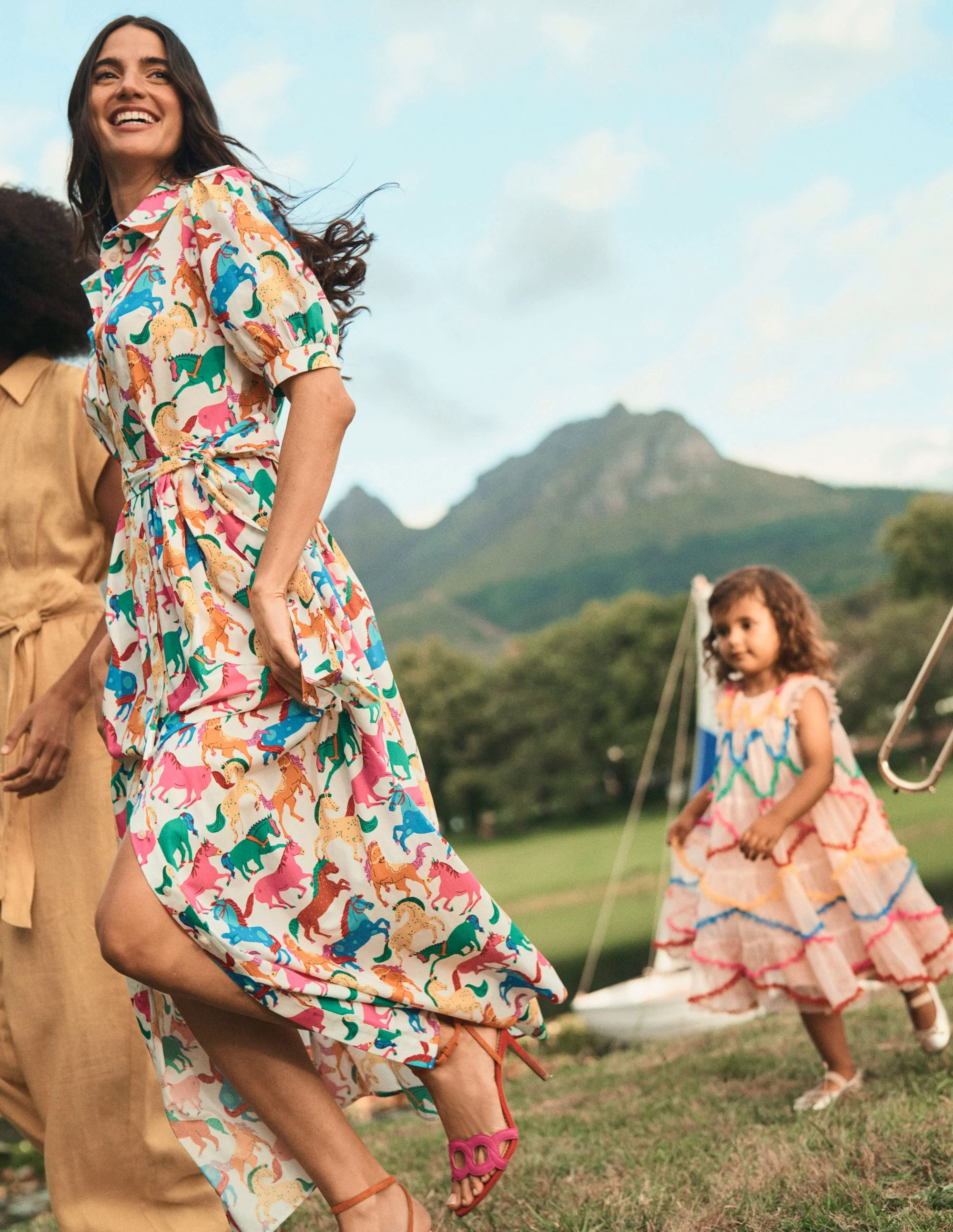 Alexa Maxi Shirt Dress-Multi, Pony Club Alexa Maxi Shirt Dress-Multi, Pony Club